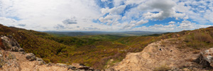 Vidojevački Krš (Kamen) Peak Panorama (VR)